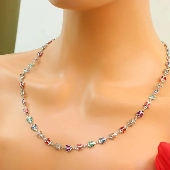 "New Beautiful Design Necklace Chain for Women/Girls, Gift, N538 - Picture 3 of 10